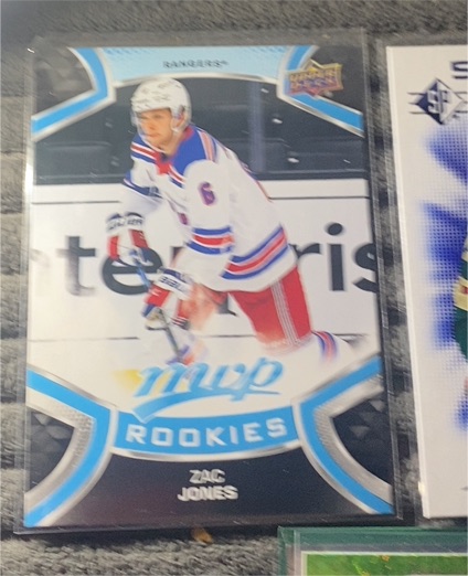 2021-22 Upper Deck MVP #225 Zac Jones — front