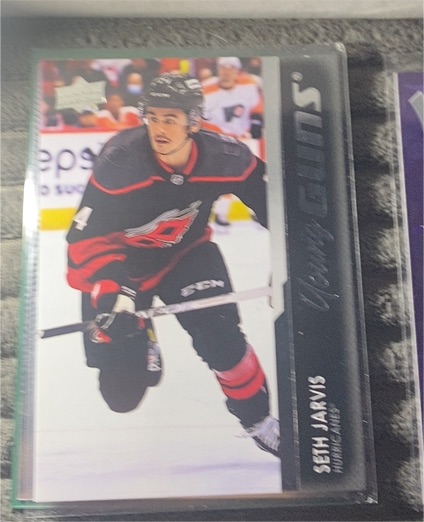 2021-22 Upper Deck Extended Series Young Guns #745 Seth Jarvis — front