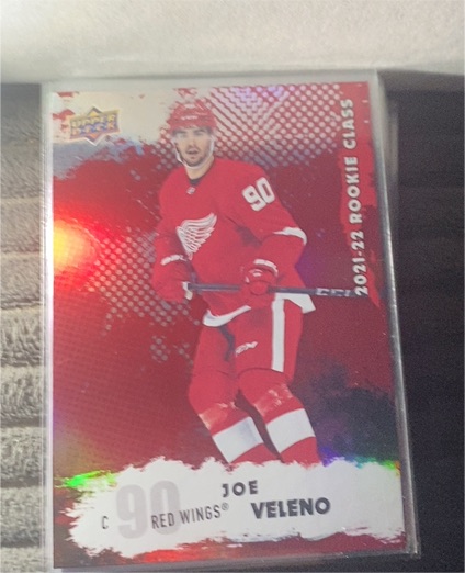 2021-22 Upper Deck Series 1 #RC-9 Joe Veleno — front