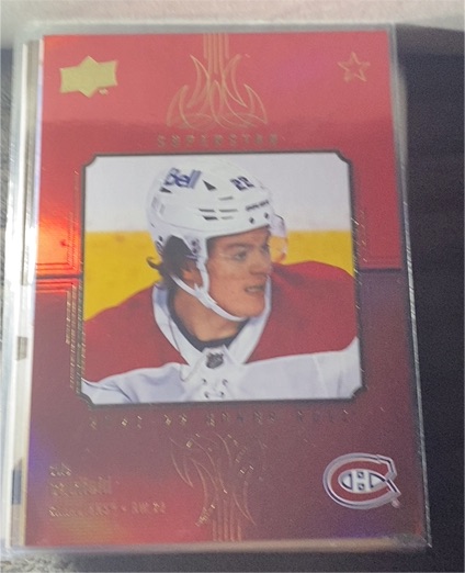 2021-22 Upper Deck Series 1 Honor Roll #HR-12 Cole Caufield — front