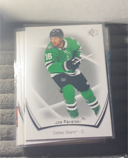 2021-22 Upper Deck SP Authentic #51 Joe Pavelski — front