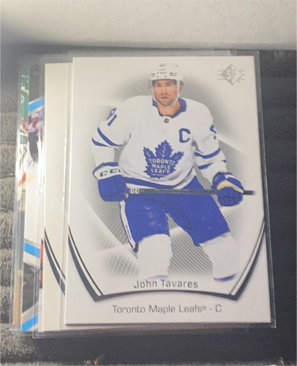 2021-22 Upper Deck SP Authentic #40 John Tavares — front