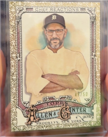2025 Topps Allen & Ginter #211 Chef Reactions — front
