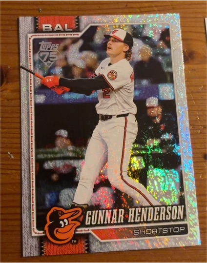 2026 Topps Series 1 #46 Gunnar Henderson — front