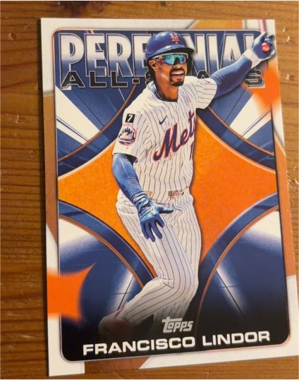 2026 Topps Perennial All-Stars #PAS-5 Francisco Lindor — front