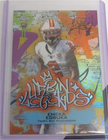 2025 Topps Chrome Urban Legends #UL-17 Emeka Egbuka — front