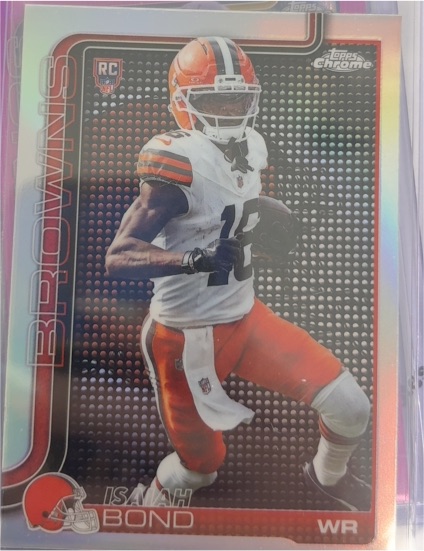 2025 Topps Chrome #341 Isaiah Bond — front