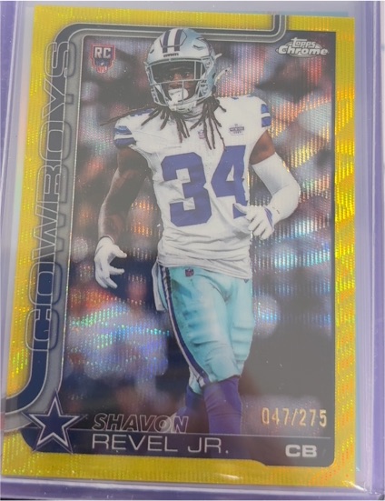 2025 Topps Chrome #301 Shavon Revel Jr. — front
