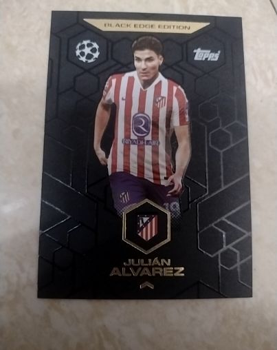 2024 Topps Black Edge Edition #10 Julián Álvarez — front