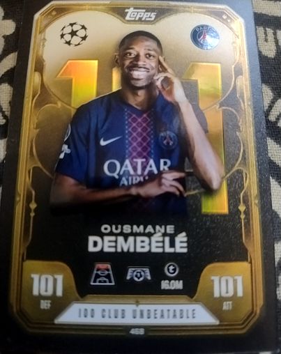 2025-26 Topps Match Attax #469 Ousmane Dembele — front