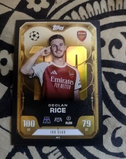 2025-26 Topps Match Attax #463 Declan Rice — front