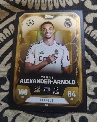 2025 Topps Match Attax 100 Club #461 Trent Alexander-Arnold — front
