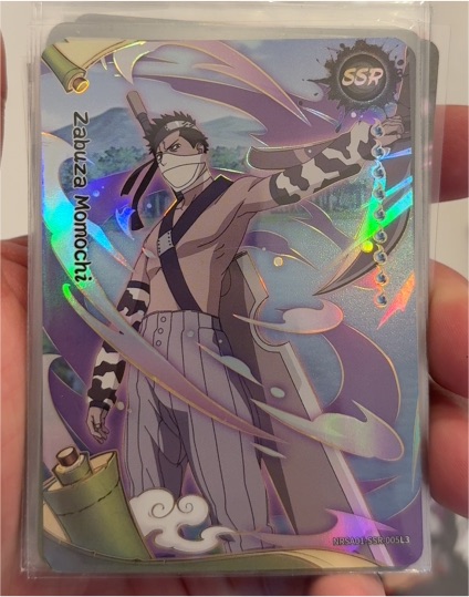 2025 Kayou Naruto Heaven Scroll Series 1 NRSA01-SSR-005L3 Zabuza Momochi — front