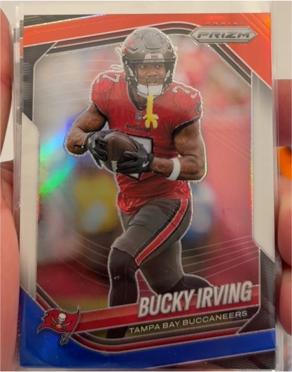 2025 Panini Prizm #169 Bucky Irving — front
