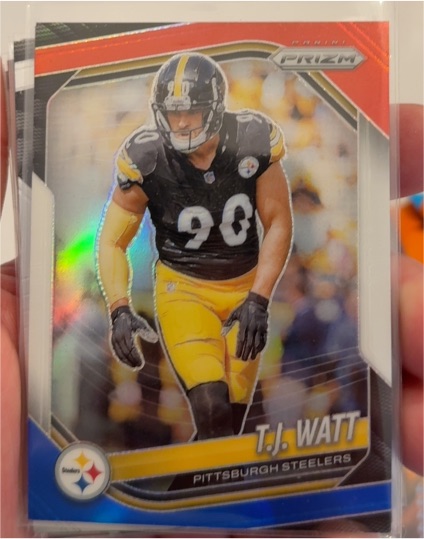2025 Panini Prizm #263 T.J. Watt — front