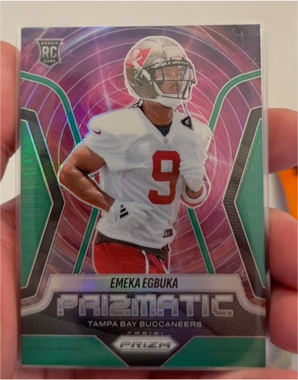 2025 Panini Prizm #13 Emeka Egbuka — front