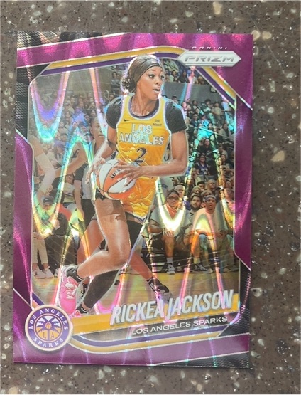 2025 Panini Prizm WNBA #118 Rickea Jackson — front
