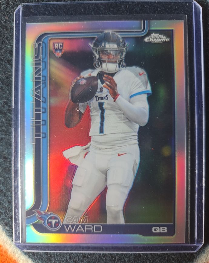 2025 Topps Chrome #314 Cam Ward — front