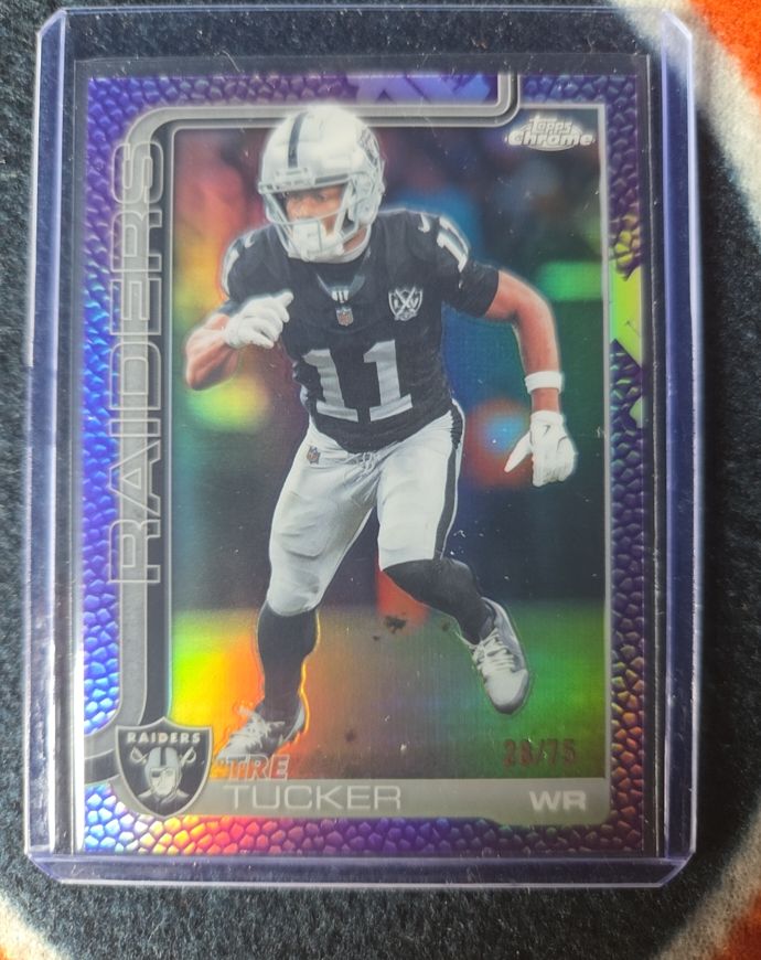 2025 Topps Chrome #175 Tre Tucker — front