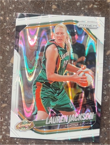 2025 Panini Prizm WNBA #91 Lauren Jackson — front