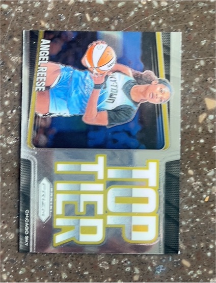 2025 Panini Prizm WNBA #3 Angel Reese Top Tier — front