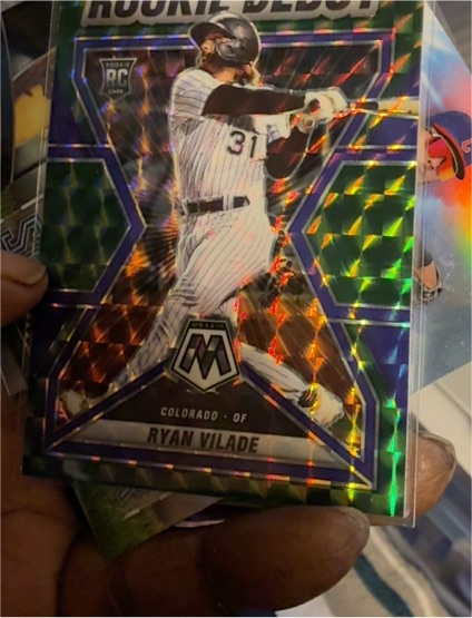 2022 Panini Mosaic Rookie Debut #RD-15 Ryan Vilade — front