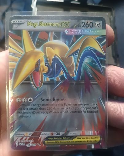 Pokémon Mega Skarmory EX 055/088 — front