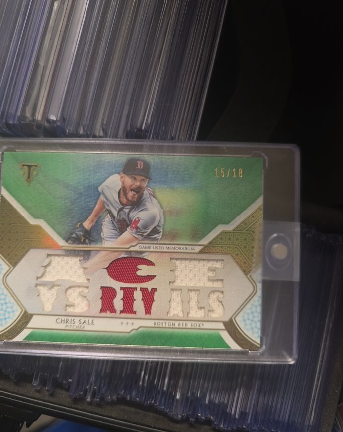 2018 Topps Triple Threads #TTR-CS1 Chris Sale — front
