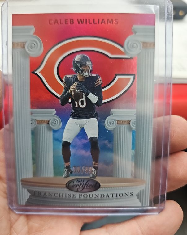 2025 Panini Certified Franchise Foundations #FFO-CWS Caleb Williams — front