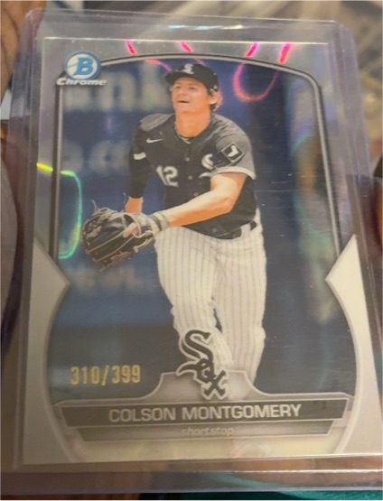 2023 Bowman Chrome #BCP-48 Colson Montgomery — front