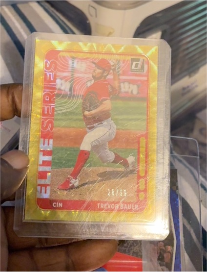 2021 Donruss Elite Series #ES5 Trevor Bauer — front