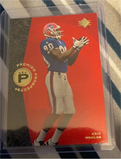 1996 Upper Deck SP Premier Prospects #17 Eric Moulds — front