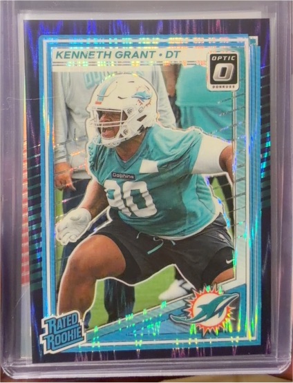 2025 Panini Donruss Optic #216 Kenneth Grant — front