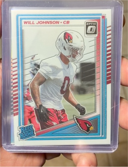 2025 Panini Donruss Optic #247 Will Johnson — front