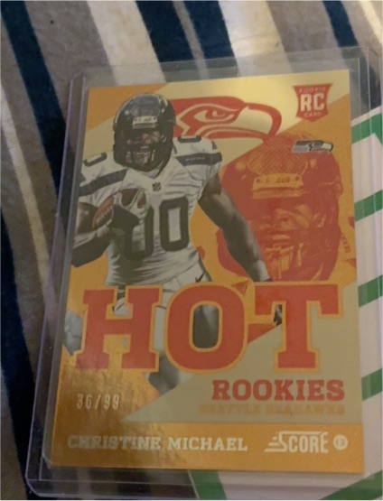 2013 Score Hot Rookies #29 Christine Michael — front
