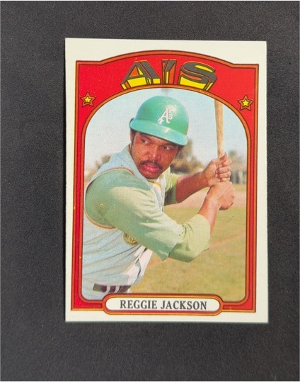 1972 Topps #435 Reggie Jackson — front