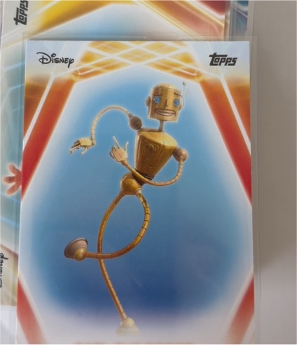 2026 Topps Disney Neon #143 Carl the Robot — front