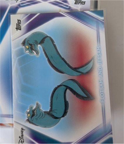 2026 Topps Disney Neon #179 Flotsam and Jetsam — front