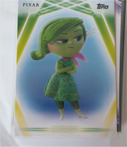 2026 Topps Disney Neon #167 Disgust — front