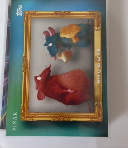 2026 Topps Disney Neon Family First #FF-27 Remy & Emile — front