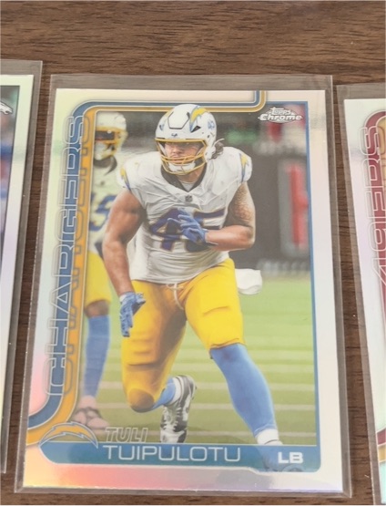 2025 Topps Chrome #163 Tuli Tuipulotu — front