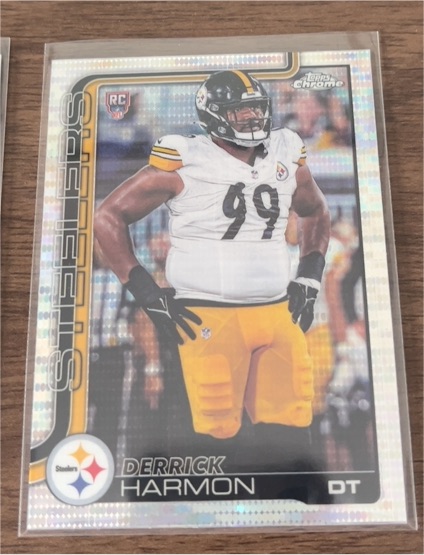 2025 Topps Chrome #361 Derrick Harmon — front