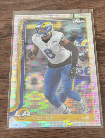2025 Topps Chrome #173 Jared Verse — front