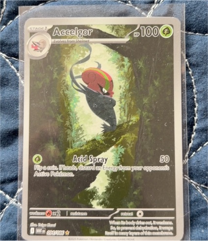 2025 Pokémon SV: White Flare #094 Accelgor — front