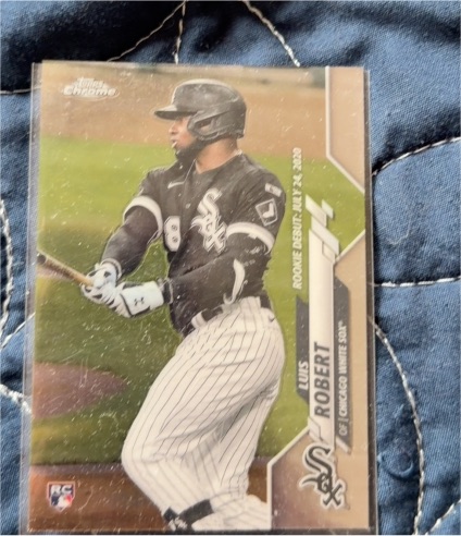 2020 Topps Chrome Update #U-58 Luis Robert — front