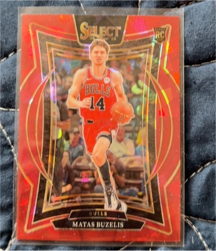 2024-25 Panini Select #70 Matas Buzelis — front