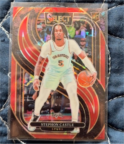 2024-25 Panini Select Premier Level #175 Stephon Castle — front
