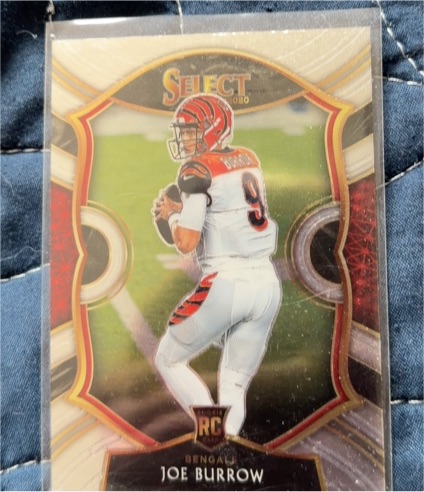 2020 Panini Select Concourse #46 Joe Burrow Rookie — front
