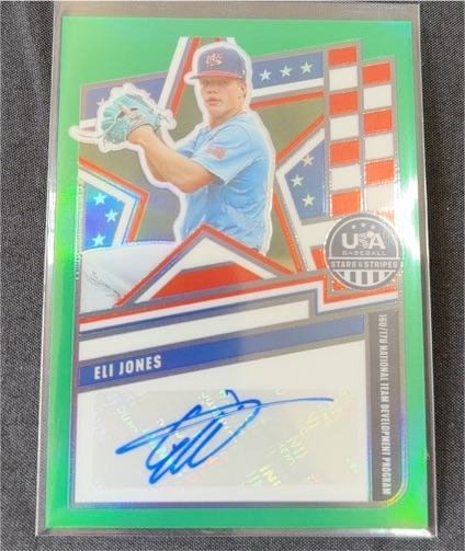2026 Panini Stars & Stripes Prizm #NTS-EJ Eli Jones — front