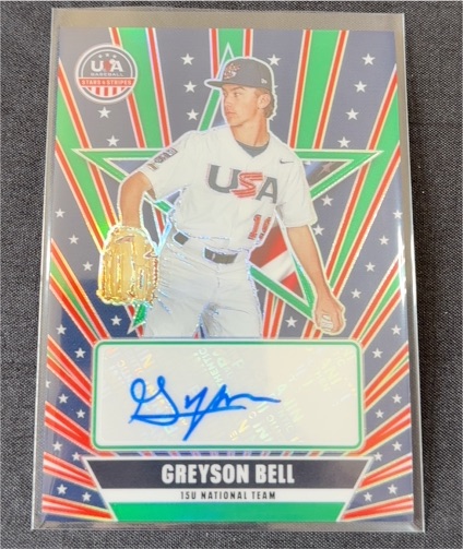 2026 Panini Stars & Stripes Prizm #NTS-GB Greyson Bell — front